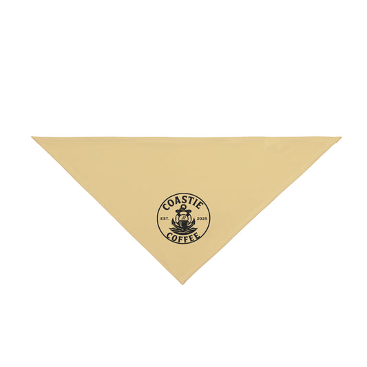 Coastie Coffee Logo Pet Bandana