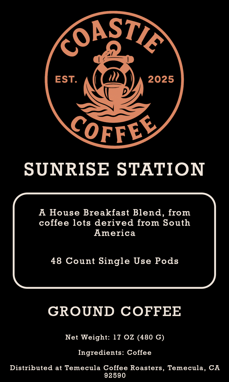 Sunrise Station - Single use Pods