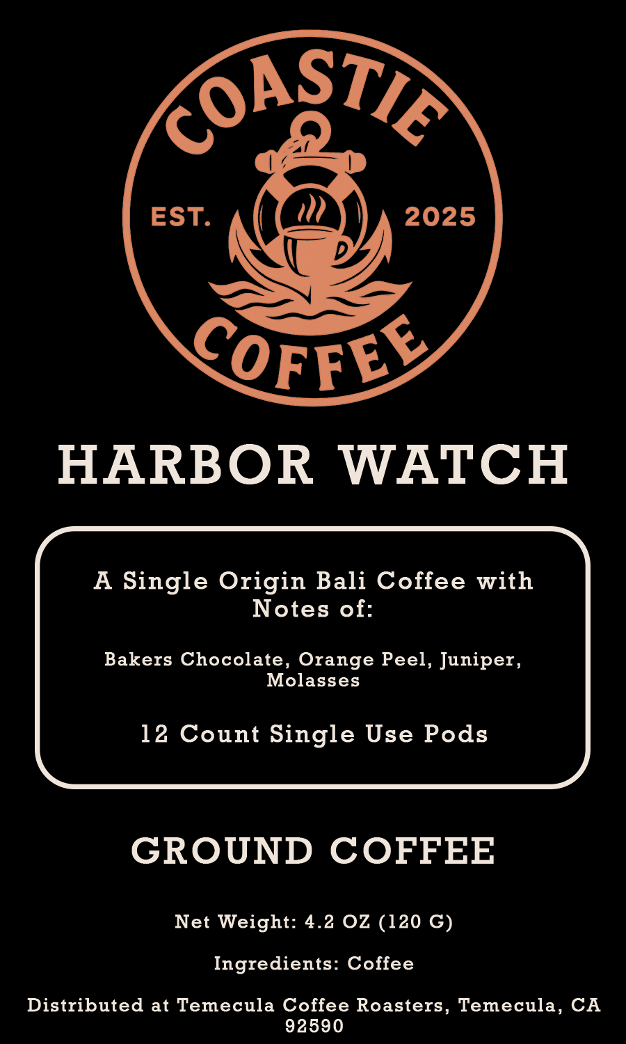 Harbor Watch - Single use Pods