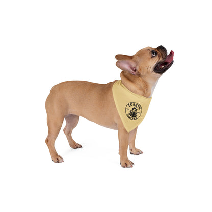 Coastie Coffee Logo Pet Bandana