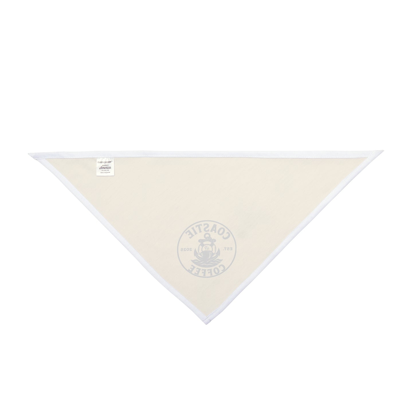 Coastie Coffee Logo Pet Bandana