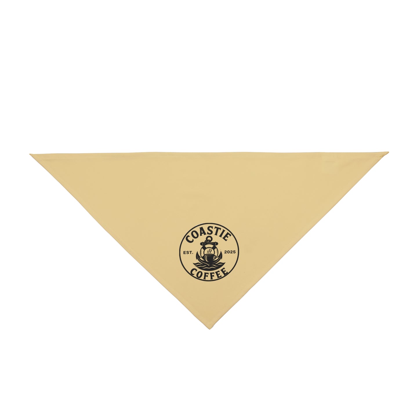 Coastie Coffee Logo Pet Bandana