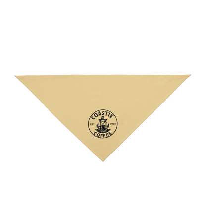 Coastie Coffee Logo Pet Bandana