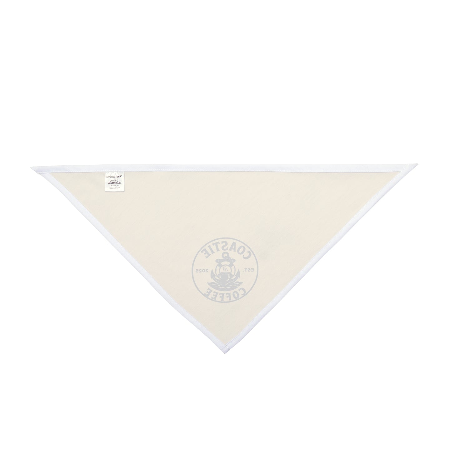 Coastie Coffee Logo Pet Bandana