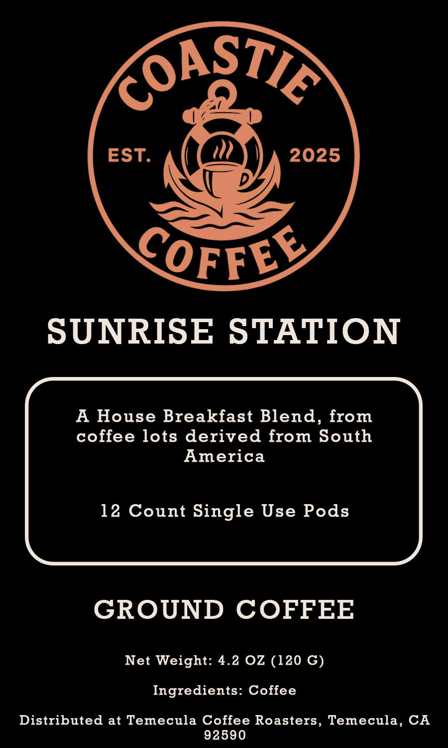 Sunrise Station - Single use Pods