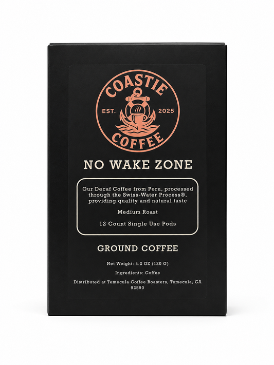 No Wake Zone - Decaf - Single Use Pods